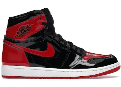 Screen  Jordan 1 Retro High OG Patent Bred online at acbuySheets with global shipping