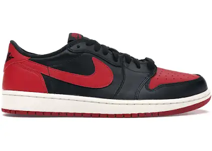Screen Jordan 1 Retro Low Bred online at acbuySheets with global shipping