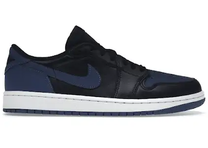 Screen  Jordan 1 Retro Low OG Mystic Navy online at acbuySheets with global shipping