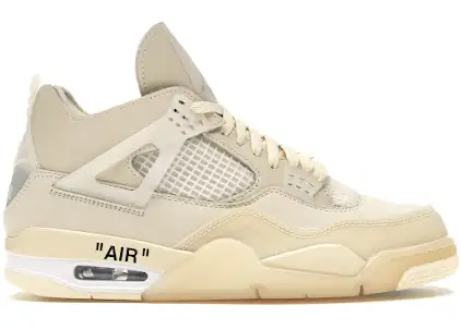 Screen  Jordan 4 Retro Off-White Sail online at acbuySheets with global shipping
