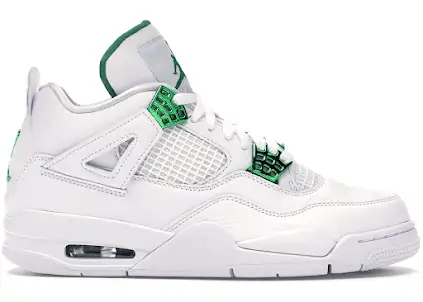 Screen  Jordan 4 Retro Metallic Green online at acbuySheets with global shipping