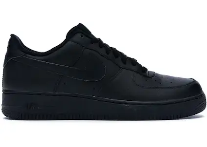 Screen Air Force 1 Black online at acbuySheets with global shipping