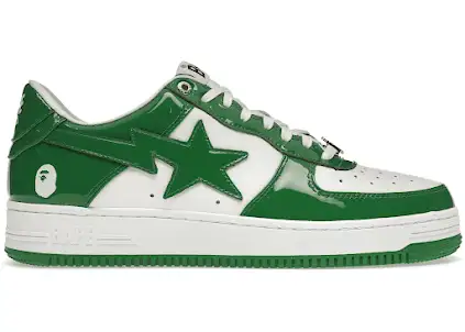 Screen  A Bathing Ape Bape Sta Low Green online at acbuySheets with global shipping