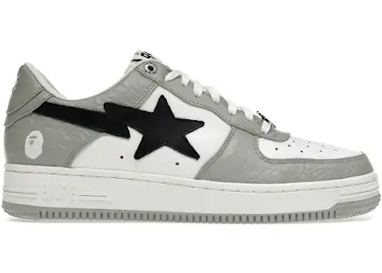 Screen  A Bathing Ape Bape Sta Low Grey Black online at acbuySheets with global shipping
