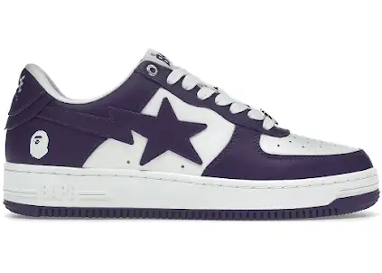 Screen  A Bathing Ape Bape Sta White Purple online at acbuySheets with global shipping