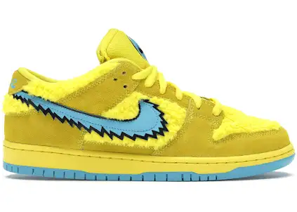 Screen  Nike SB Dunk Low Grateful Dead Bears Opti Yellow online at acbuySheets with global shipping