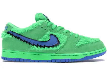 Screen  Nike SB Dunk Low Grateful Dead Bears Green online at acbuySheets with global shipping