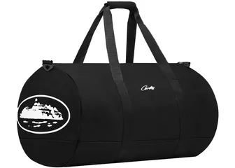 Screen  Corteiz Alcatraz Duffle Bag Black online at acbuySheets with global shipping