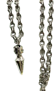 Screen  Chrome Hearts Bullet Necklace online at acbuySheets with global shipping