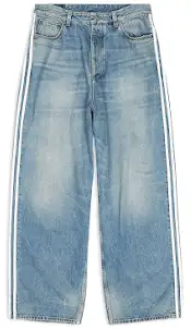Screen  Balenciaga x adidas Large Baggy Pants Blue online at CNFansSheets with global shipping