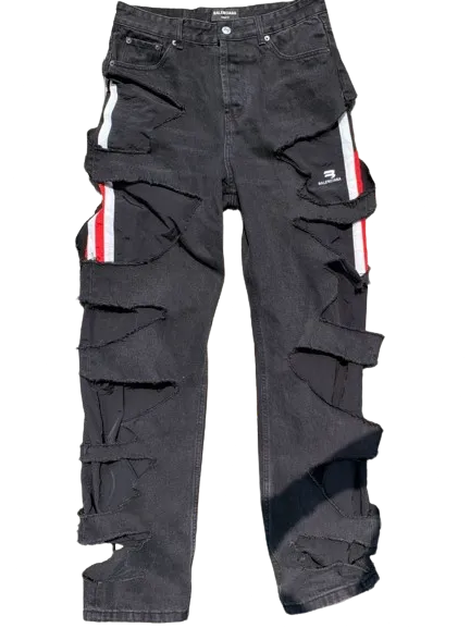 Screen  Balenciaga Slashed Jeans (4 Variants) online at CNFansSheets with global shipping