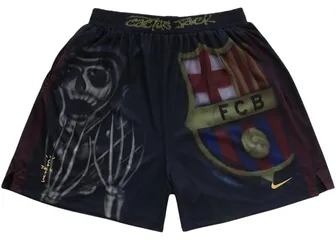Screen  Cactus Jack x Barcelona Skeleton Shorts online at CNFansSheets with global shipping