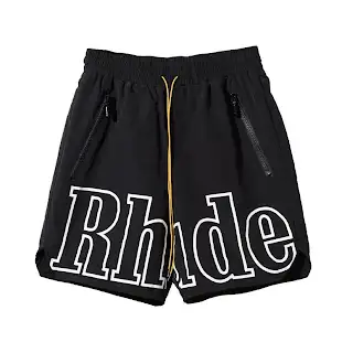 Screen Rhude Logo Shorts online at CNFansSheets with global shipping