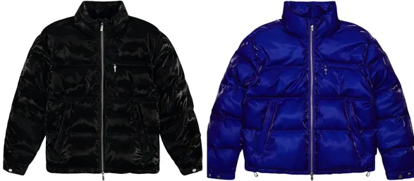 Screen  Trapstar Irongate T Shiny Puffer Jacket (2 Variants) online at acbuySheets with global shipping