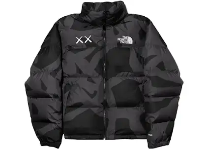 Screen  North Face x KAWS Nuptse Puffer Jacket #1 online at acbuySheets with global shipping