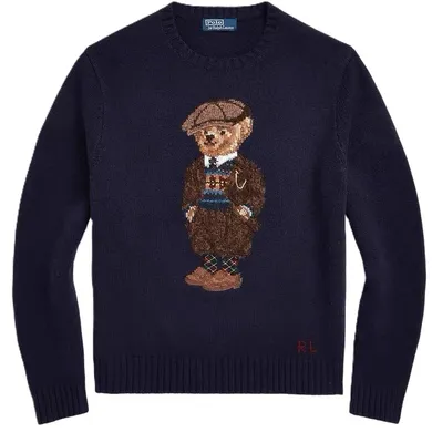 Screen  Polo Ralph Lauren Heritage Bear Knit Sweater online at acbuySheets with global shipping