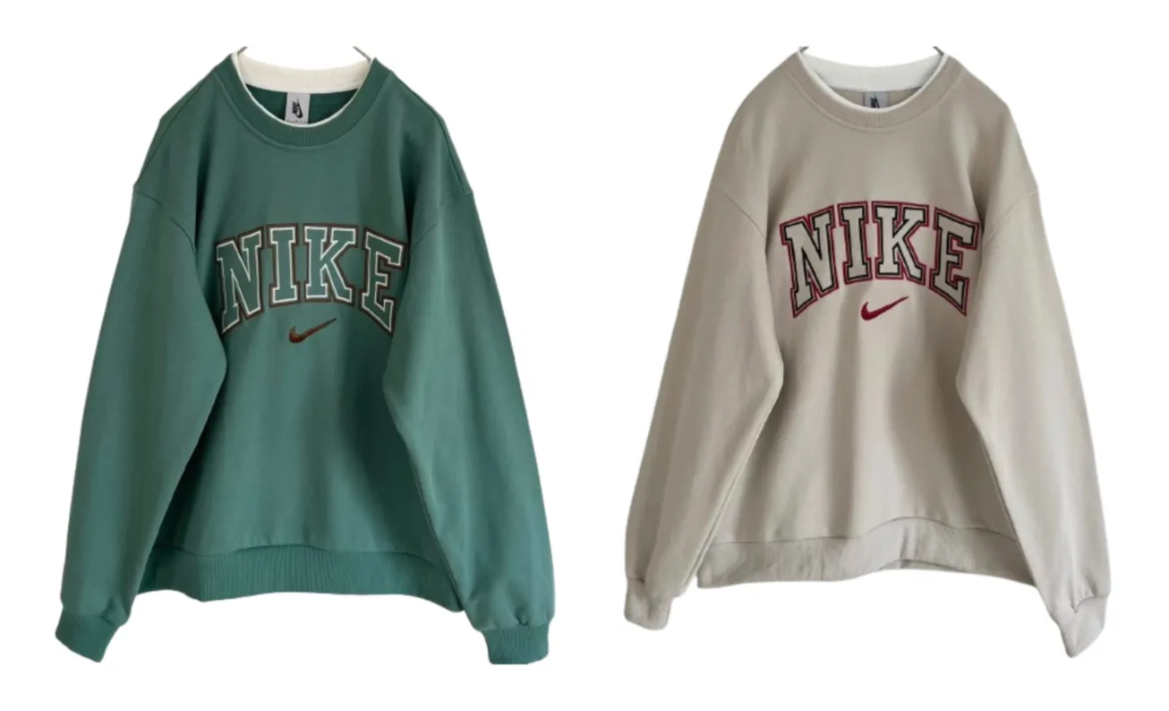 Screen  Nike Vintage Embroidered Sweater online at acbuySheets with global shipping