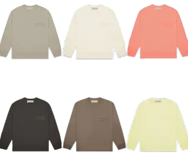 Screen  Essentials Fear of God Crewneck online at acbuySheets with global shipping