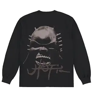 Screen  Travis Scott Utopia Long Sleeve Sweater online at acbuySheets with global shipping
