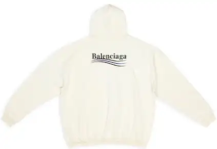 Screen  Balenciaga Campaign Hoodie Beige online at acbuySheets with global shipping