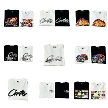 Screen  Bunch of Corteiz Graphic Tees #1 (43 Variants) online at CNFansSheets with global shipping