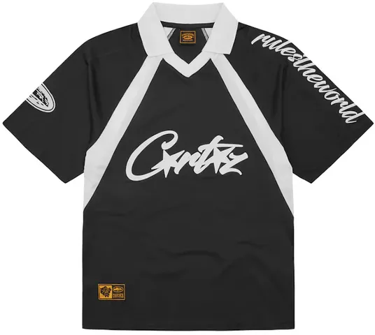 Screen  Corteiz Allstarz Football Jersey Black online at CNFansSheets with global shipping